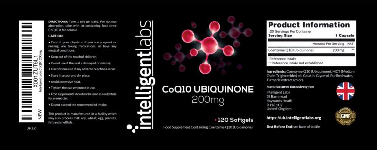 CoQ10 Ubiquinona 200mg - Image 2