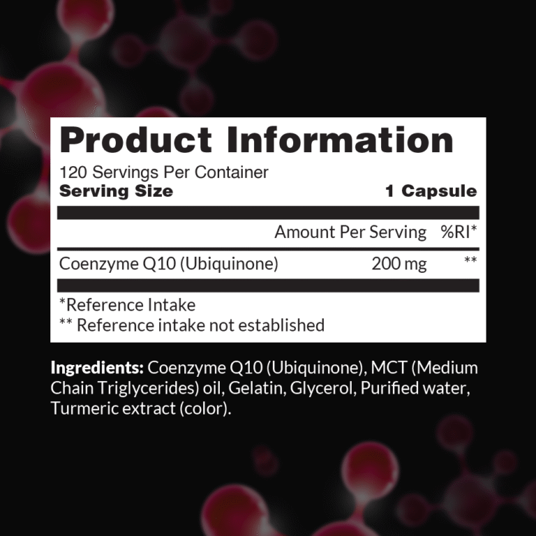 CoQ10 Ubiquinona 200mg - Image 3