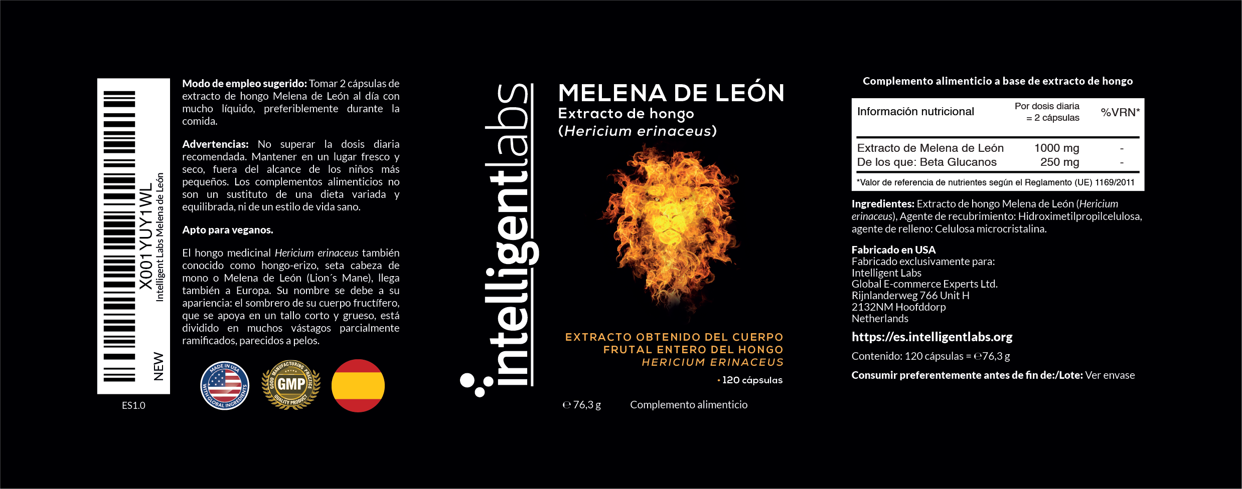 Extrato de cogumelo juba de leão - Image 2