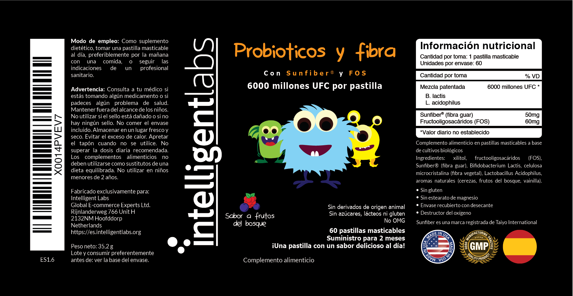 Probióticos com Fibra Para Crianças - Image 2